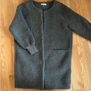 Madewell Bonded Sherpa Cocoon Coat. Size M. EUC.